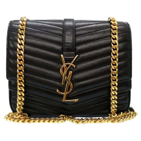 sac bandoulière yves saint laurent noir